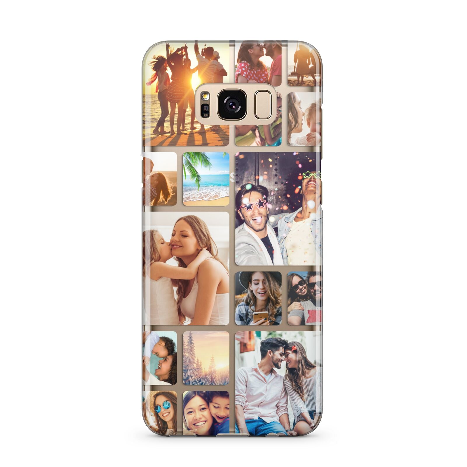 Round Edged Photo Montage Upload Samsung Galaxy S8 Plus Case