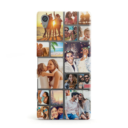 Round Edged Photo Montage Upload Sony Xperia Case