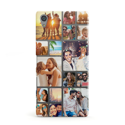 Round Edged Photo Montage Upload Sony Xperia Case