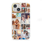 Round Edged Photo Montage Upload iPhone 13 Mini Clear Bumper Case