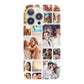 Round Edged Photo Montage Upload iPhone 13 Pro Full Wrap 3D Snap Case