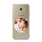 Round Photo Love Upload Samsung Galaxy A5 2017 Case on gold phone