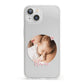 Round Photo Love Upload iPhone 13 Clear Bumper Case