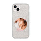 Round Photo Love Upload iPhone 14 Plus Glitter Tough Case Starlight