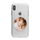 Round Photo Love Upload iPhone X Bumper Case on Silver iPhone Alternative Image 1