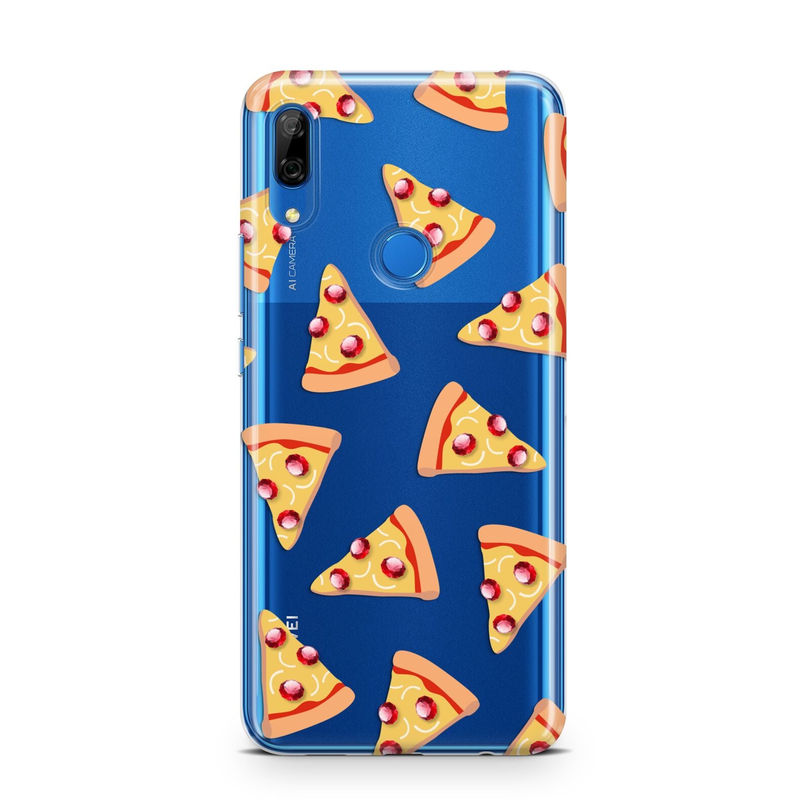 Rubies on Cartoon Pizza Slices Huawei P Smart Z