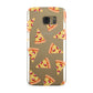 Rubies on Cartoon Pizza Slices Samsung Galaxy Case
