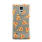 Rubies on Cartoon Pizza Slices Samsung Galaxy Note 4 Case