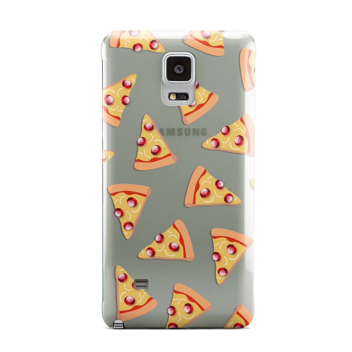 Rubies on Cartoon Pizza Slices Samsung Galaxy Note 4 Case