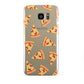 Rubies on Cartoon Pizza Slices Samsung Galaxy S7 Edge Case