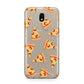 Rubies on Cartoon Pizza Slices Samsung J5 2017 Case