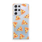Rubies on Cartoon Pizza Slices Samsung S21 Ultra Case