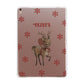 Rudolph Delivery Apple iPad Rose Gold Case