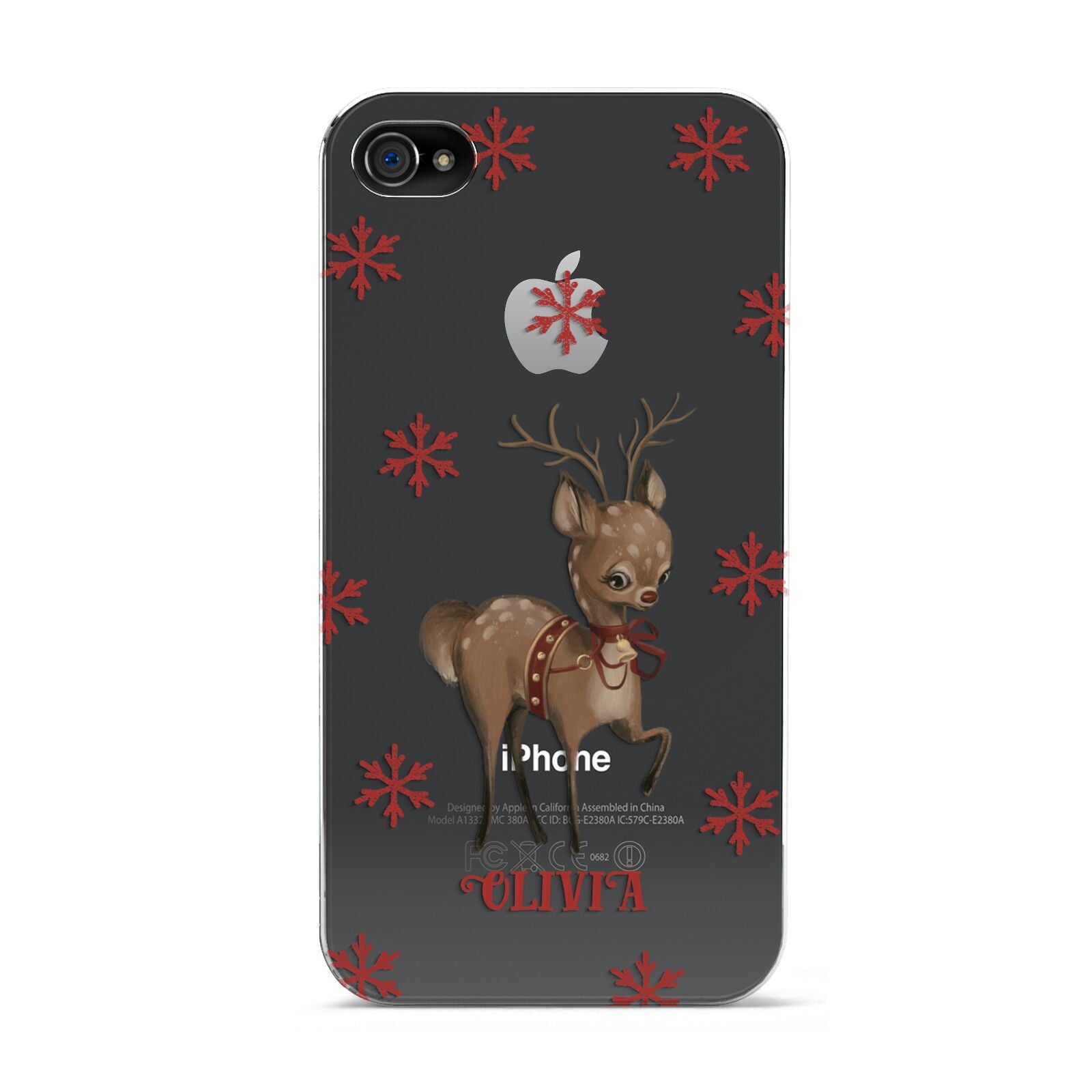 Rudolph Delivery Apple iPhone 4s Case
