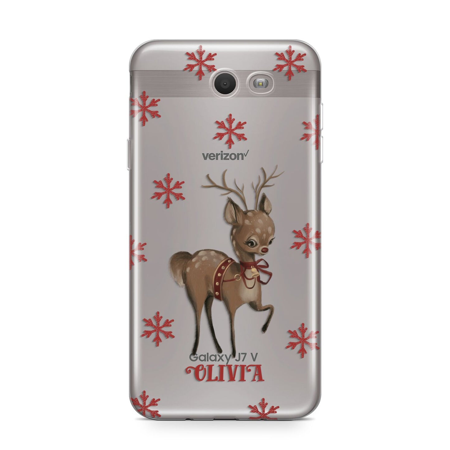 Rudolph Delivery Samsung Galaxy J7 2017 Case