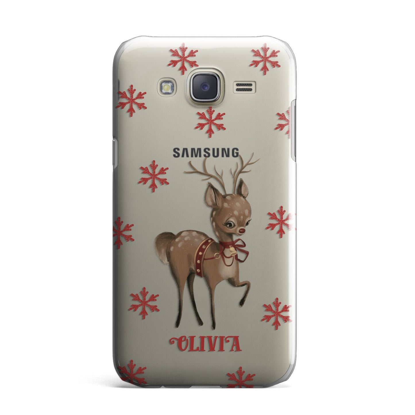 Rudolph Delivery Samsung Galaxy J7 Case