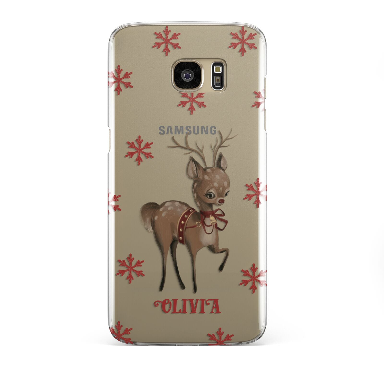 Rudolph Delivery Samsung Galaxy S7 Edge Case