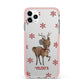 Rudolph Delivery iPhone 11 Pro Max Impact Pink Edge Case
