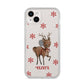 Rudolph Delivery iPhone 14 Plus Clear Tough Case Starlight
