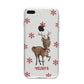 Rudolph Delivery iPhone 8 Plus Bumper Case on Silver iPhone