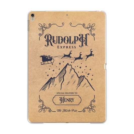 Rudolph Express Custom Apple iPad Gold Case