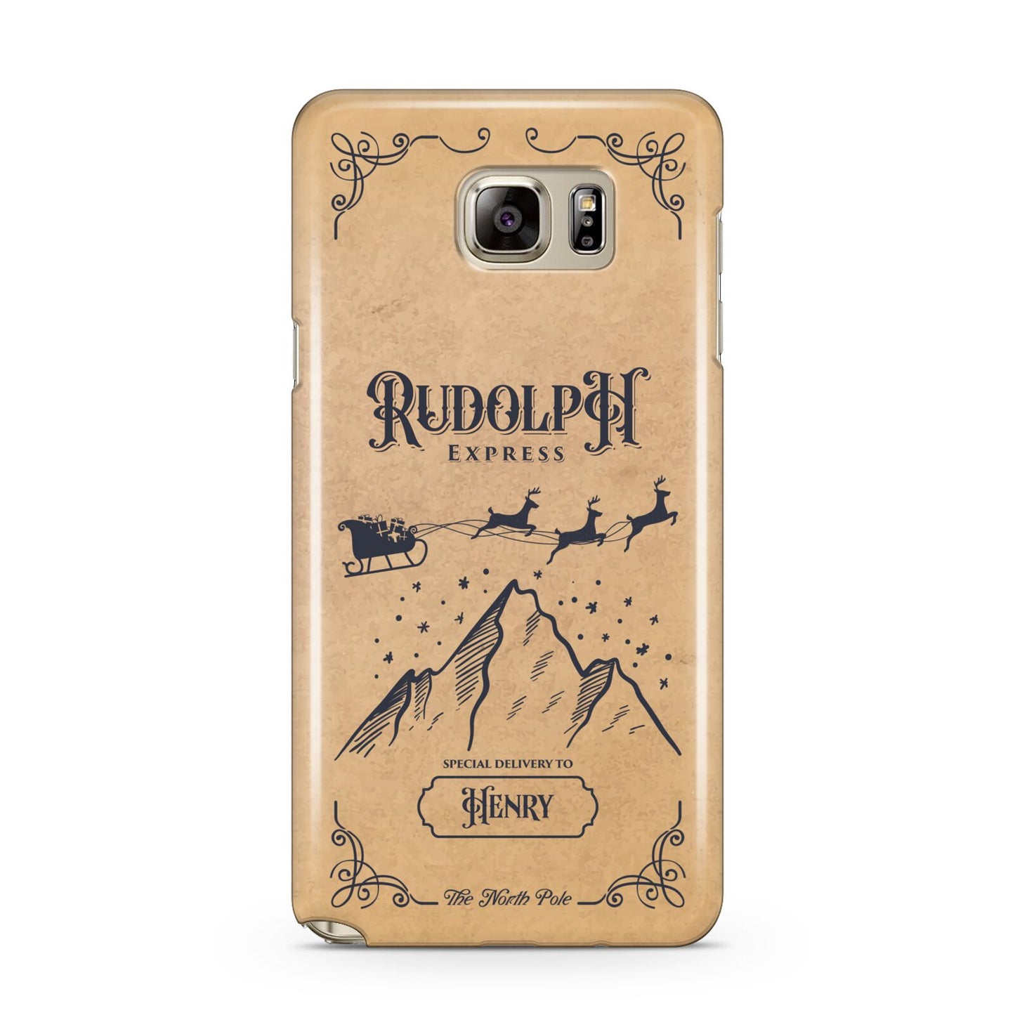 Rudolph Express Custom Samsung Galaxy Note 5 Case