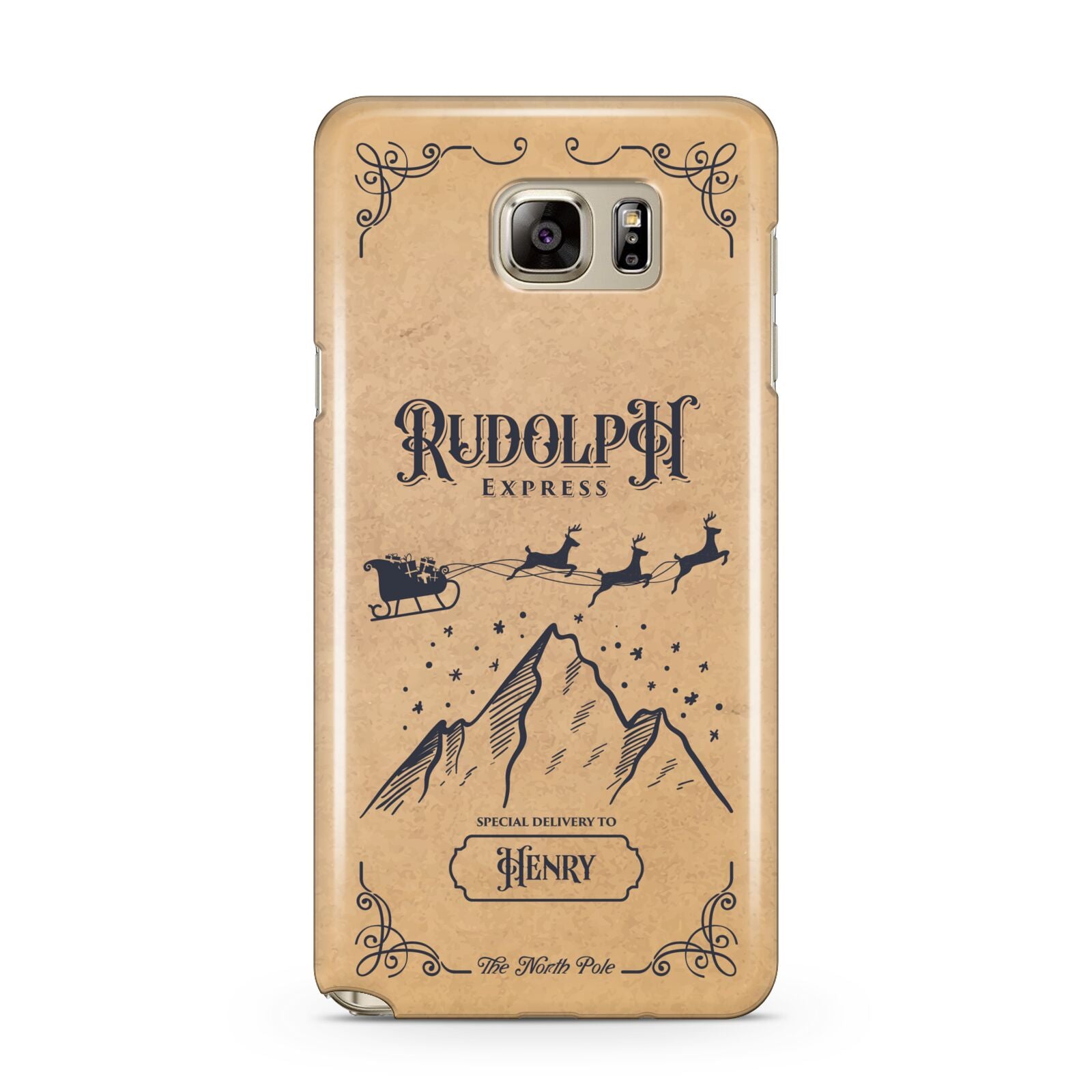 Rudolph Express Custom Samsung Galaxy Note 5 Case