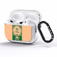Rudolph Personalised AirPods Pro Clear Case Side Image
