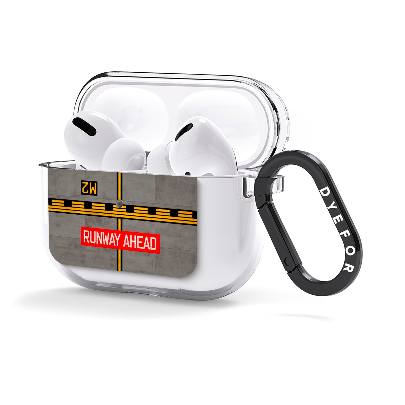 Runway Ahead AirPods Clear Case 3rd Gen Side Image