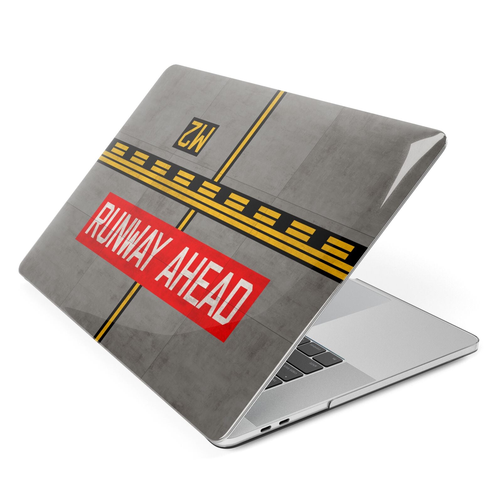 Runway Ahead Apple MacBook Case Side View