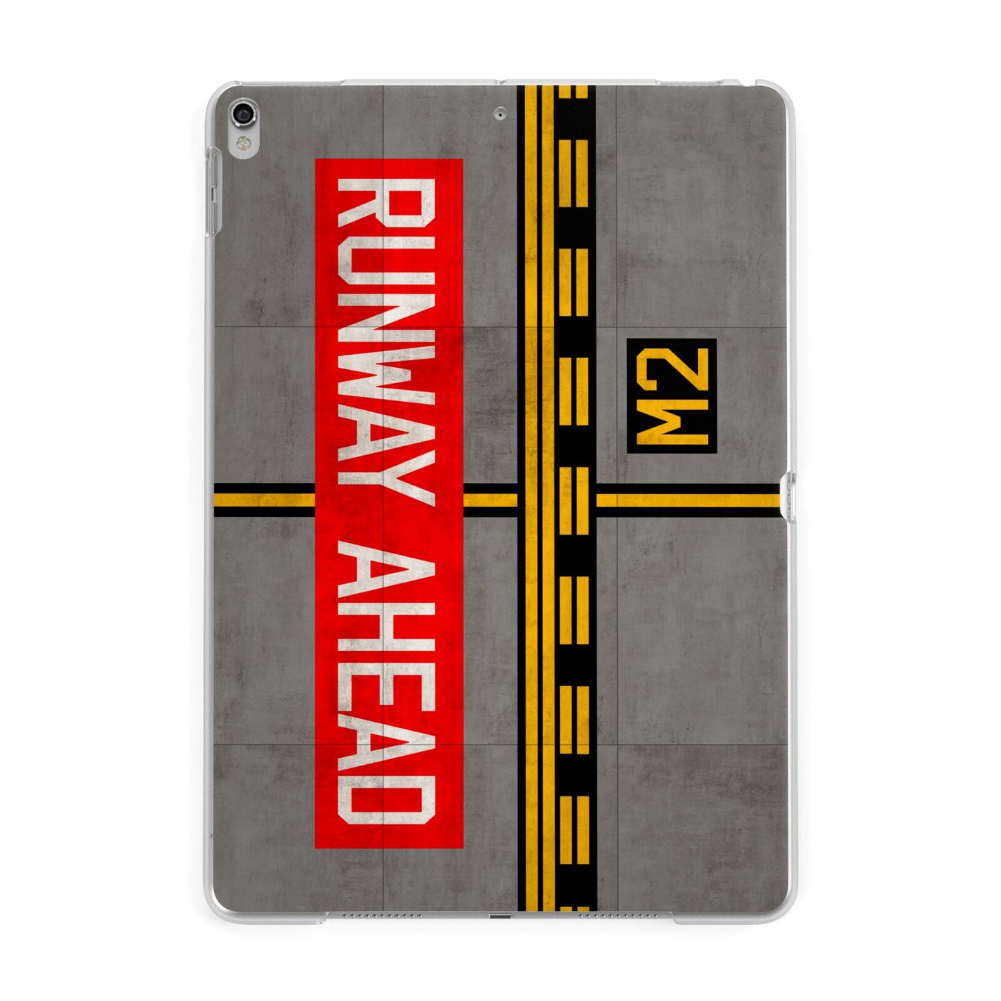 Runway Ahead Apple iPad Silver Case