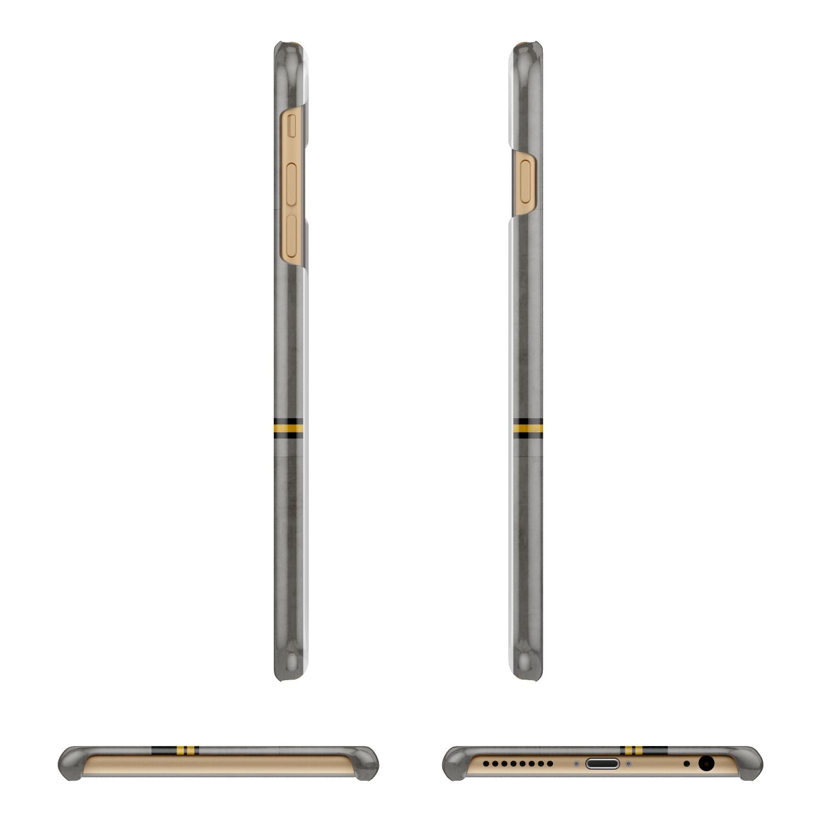 Runway Ahead Apple iPhone 6 Plus 3D Wrap Snap Case Angled Images