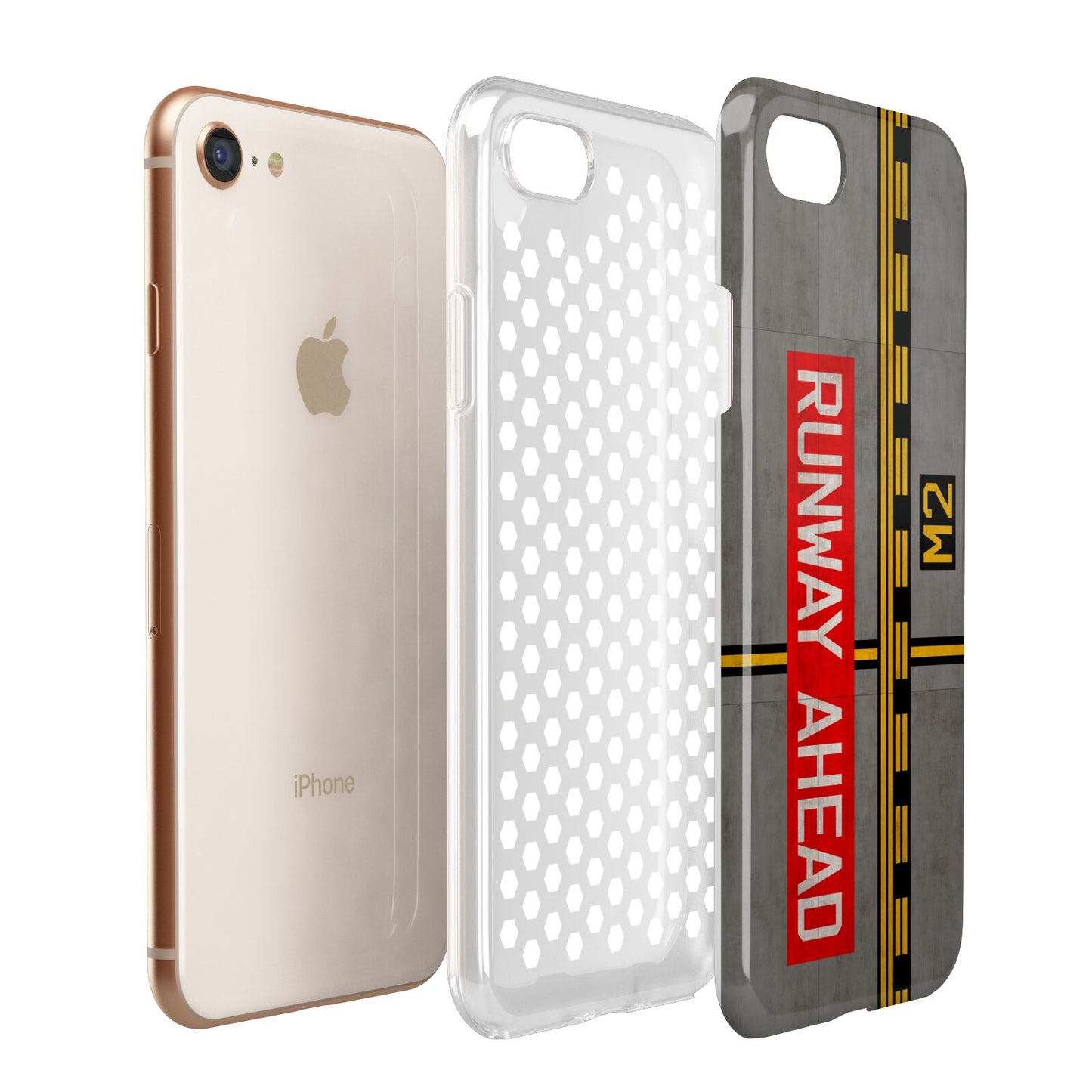 Runway Ahead Apple iPhone 7 8 3D Tough Case Expanded View