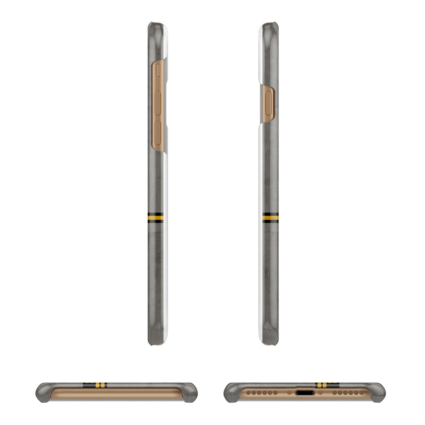 Runway Ahead Apple iPhone 7 8 3D Wrap Snap Case Angled Images