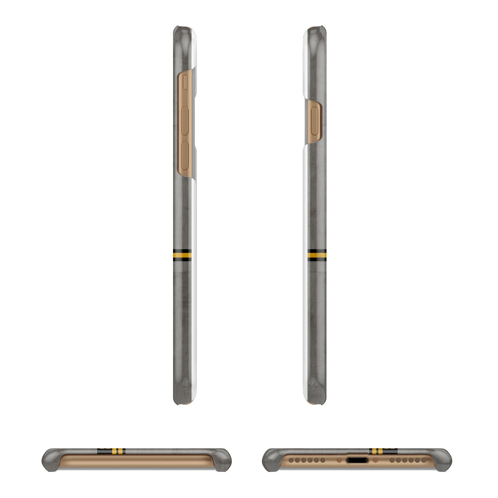 Runway Ahead Apple iPhone 7 8 3D Wrap Snap Case Angled Images