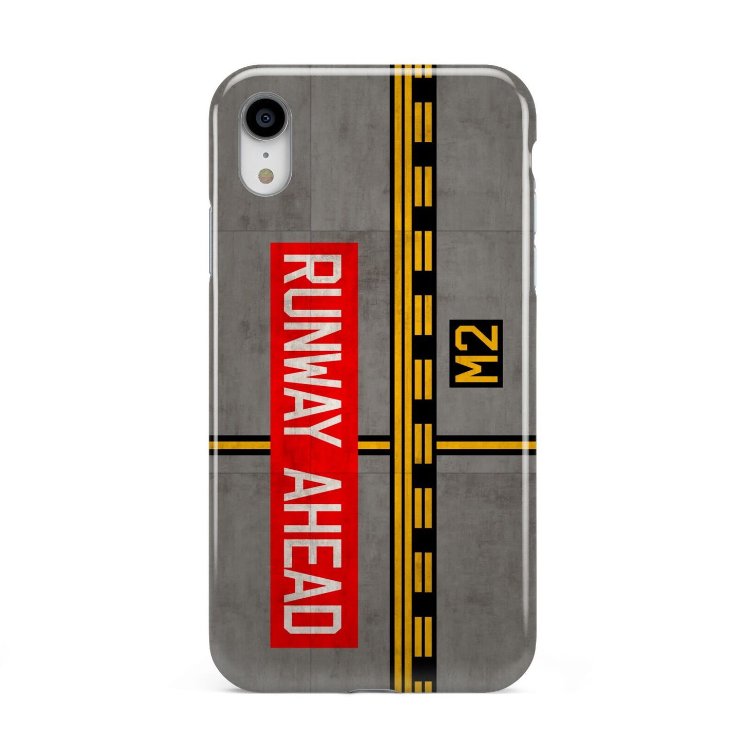 Runway Ahead Apple iPhone XR White 3D Tough Case