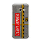 Runway Ahead Samsung Galaxy A3 2017 Case on gold phone