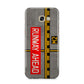 Runway Ahead Samsung Galaxy A5 2017 Case on gold phone