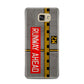Runway Ahead Samsung Galaxy A7 2016 Case on gold phone