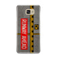 Runway Ahead Samsung Galaxy A9 2016 Case on gold phone