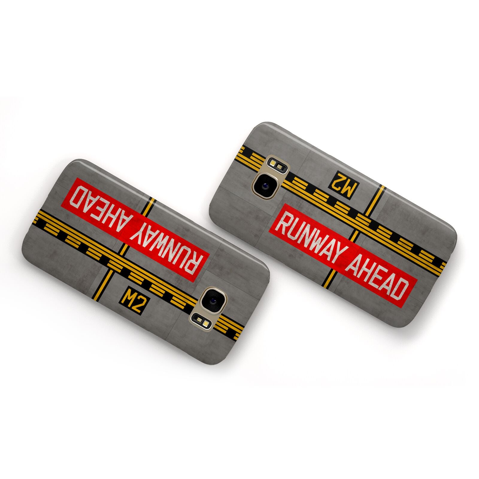 Runway Ahead Samsung Galaxy Case Flat Overview