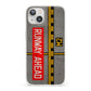 Runway Ahead iPhone 13 Clear Bumper Case