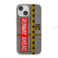 Runway Ahead iPhone 13 Mini Clear Bumper Case