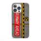 Runway Ahead iPhone 13 Pro Clear Bumper Case