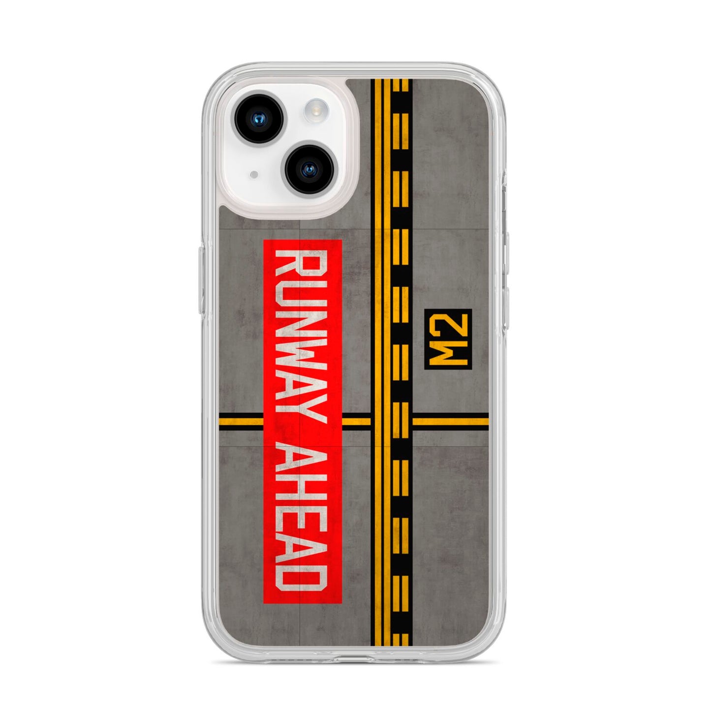 Runway Ahead iPhone 14 Clear Tough Case Starlight