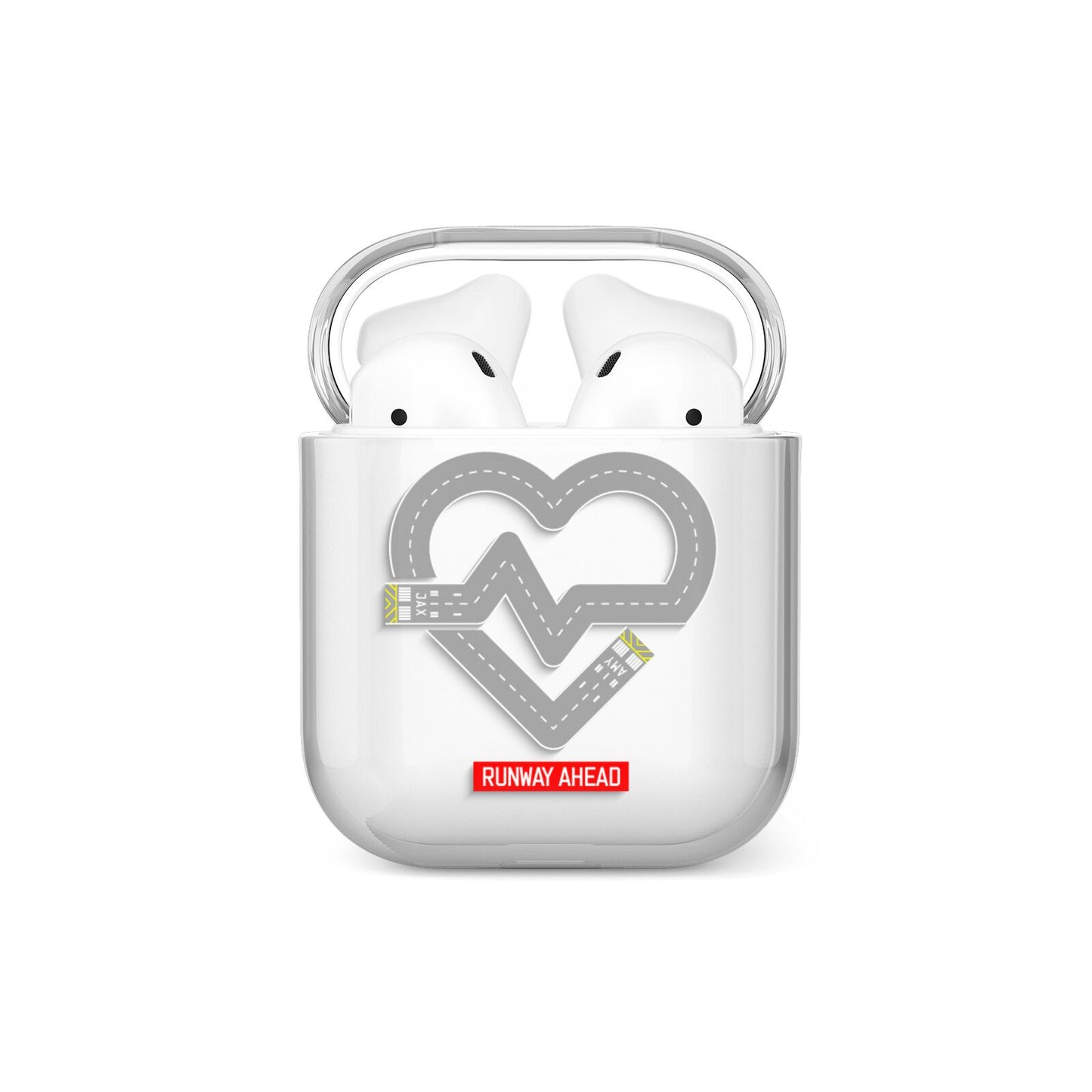 Runway Love Heart AirPods Case