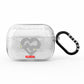 Runway Love Heart AirPods Pro Glitter Case
