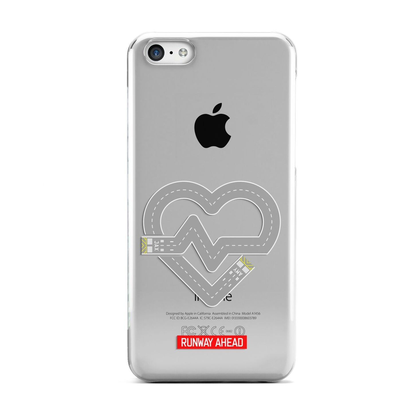 Runway Love Heart Apple iPhone 5c Case