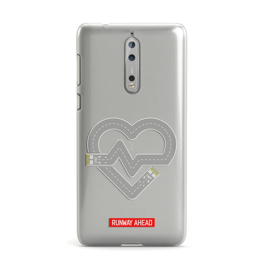 Runway Love Heart Nokia Case