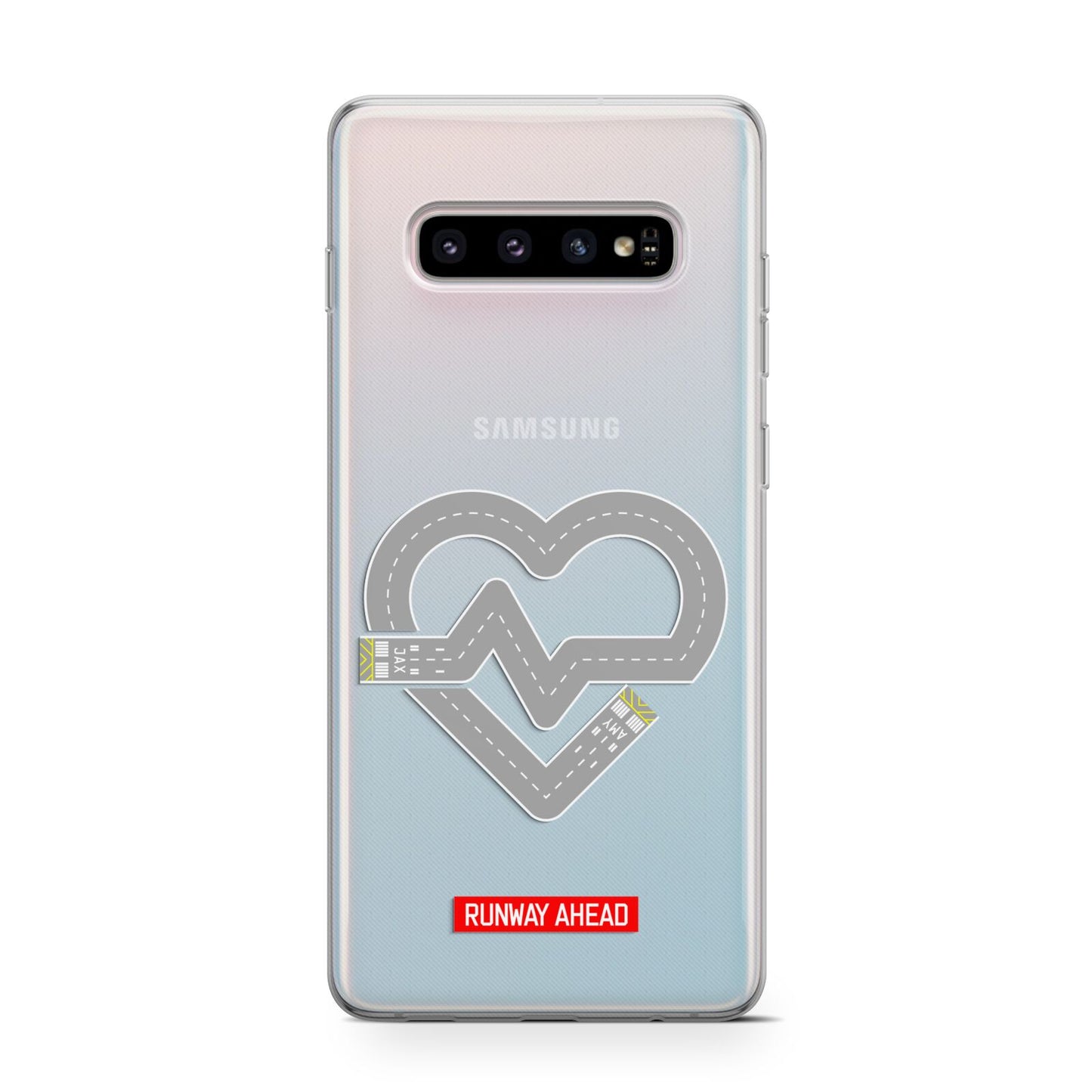 Runway Love Heart Protective Samsung Galaxy Case